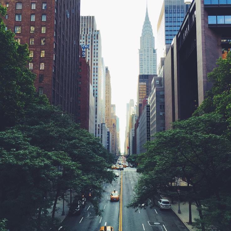Sunset outdoors in France